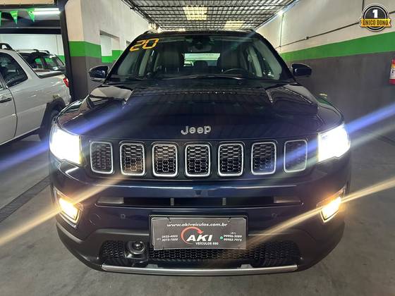 JEEP COMPASS 2.0 16V FLEX LIMITED AUTOMÁTICO JEEP COMPASS 2.0 16V FLEX LIMITED AUTOMÁTICO